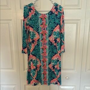 NWT Lilly Pulitzer Long Sleeve Dress Sz Med